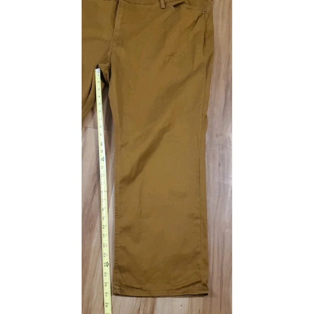 Levi's 541 Athletic Taper Pants Men's 50x27 Caraway Gold Twill White Tab READ